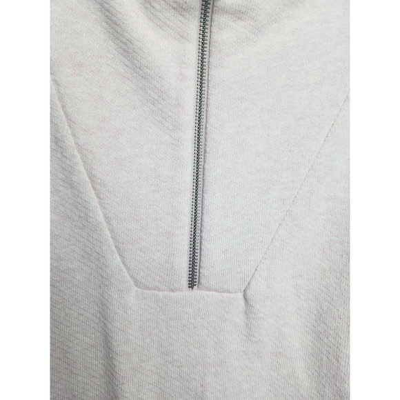 Sweaty Betty Nestle Up half zip crop sweatshirt sz L Antique Pink - Picture 3 of 9